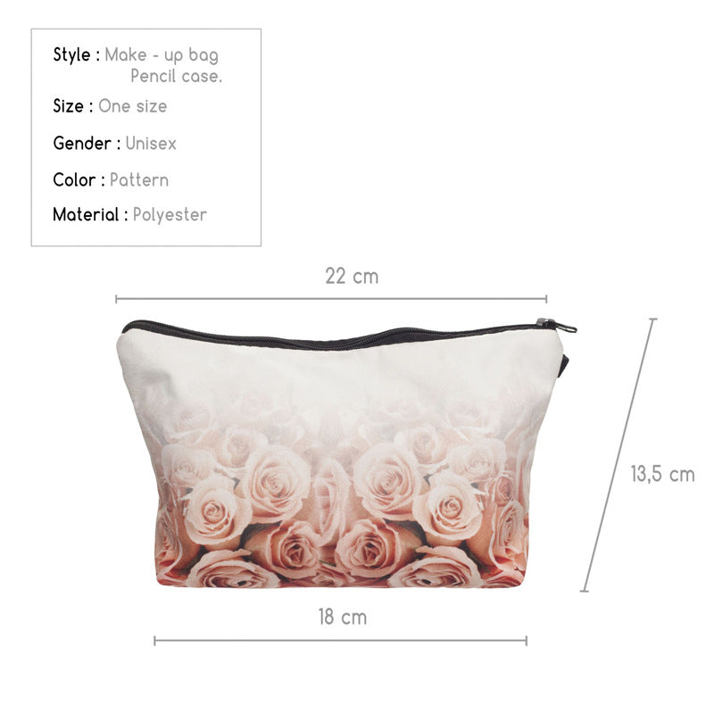 Rose MULTI-FUNCTIONAL COSMETIC BAG