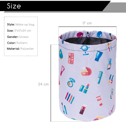 Bucket cosmetic bag