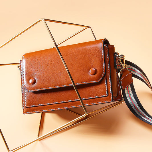 Fashion Chaohong Peas Broadband Shoulder Mini Messenger Bag