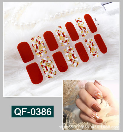 Moon nail sticker waterproof PRESS ON NAILS