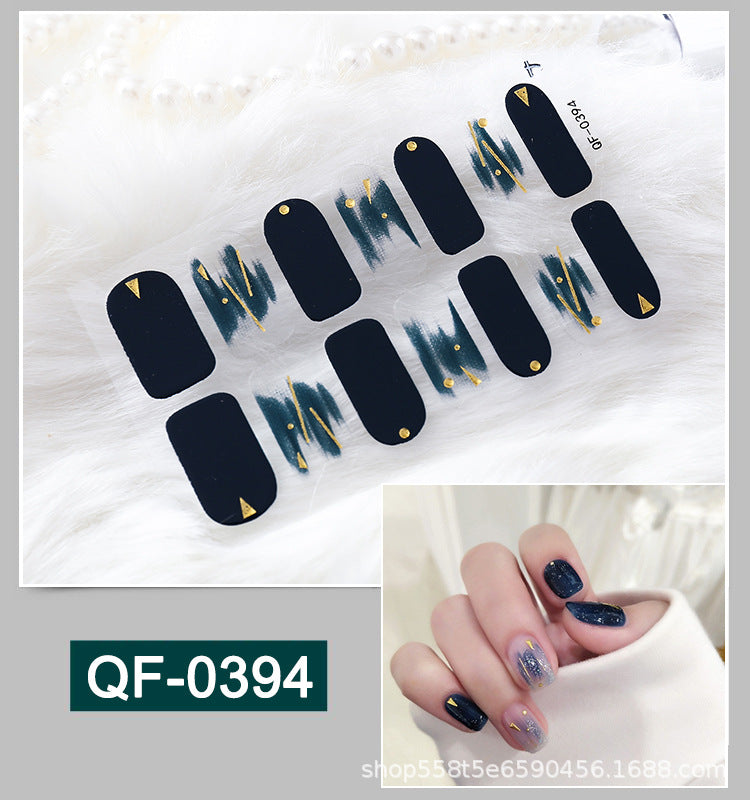 Moon nail sticker waterproof PRESS ON NAILS