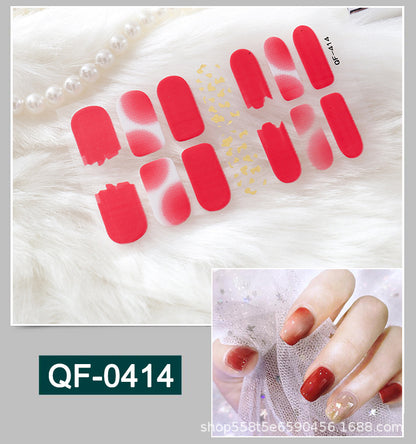 Moon nail sticker waterproof PRESS ON NAILS