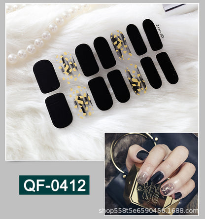 Moon nail sticker waterproof PRESS ON NAILS