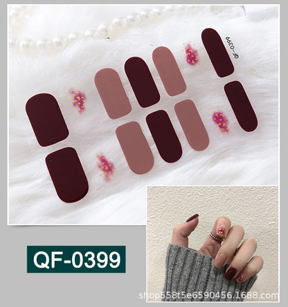 Moon nail sticker waterproof PRESS ON NAILS