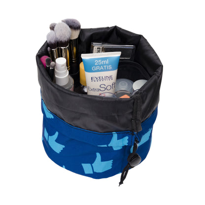 cup-shaped bag-like bag for washing and storing