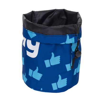 cup-shaped bag-like bag for washing and storing