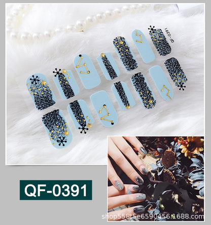 Moon nail sticker waterproof PRESS ON NAILS