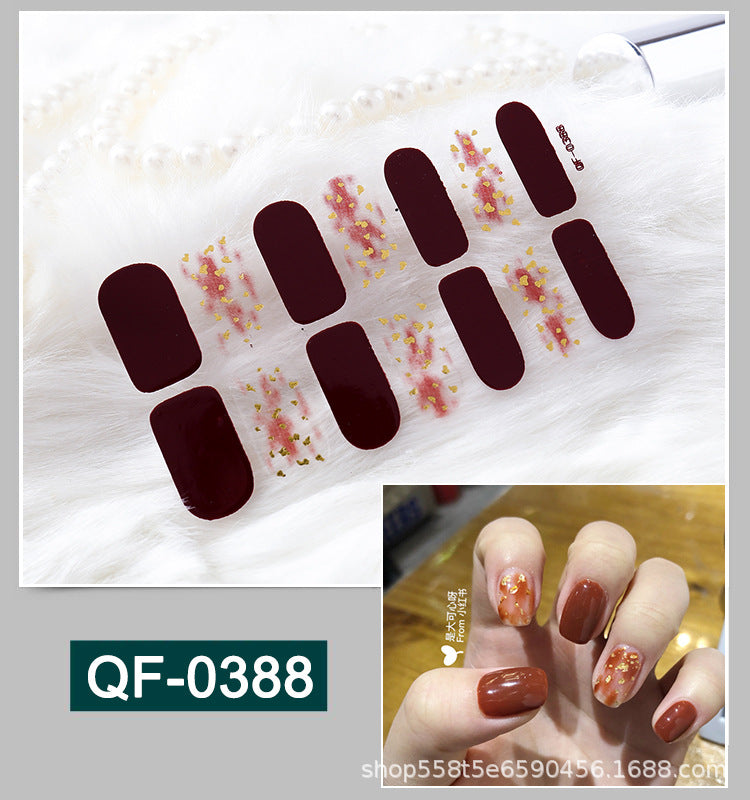 Moon nail sticker waterproof PRESS ON NAILS