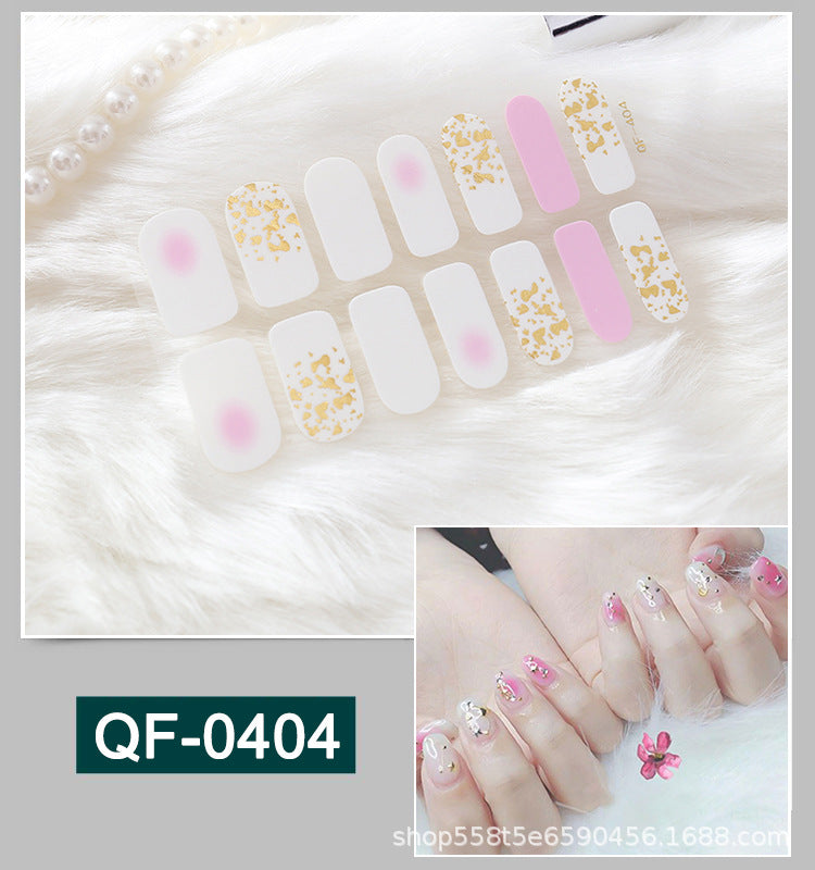 Moon nail sticker waterproof PRESS ON NAILS