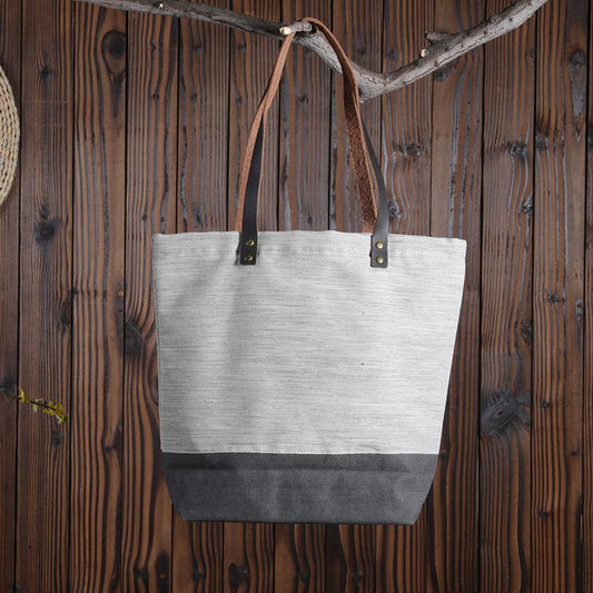 Casual Colour Block Casual Tote Women Shoulder Bag