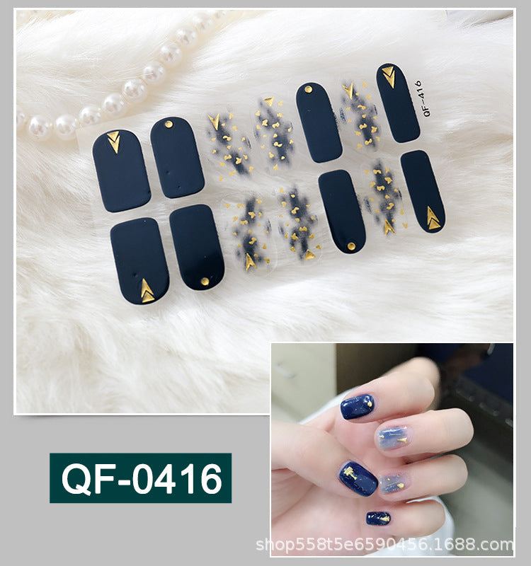 Moon nail sticker waterproof PRESS ON NAILS