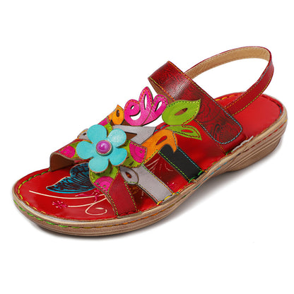hand-made ultra-soft ultra-comfortable flat shoe