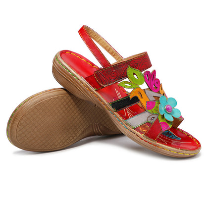 hand-made ultra-soft ultra-comfortable flat shoe