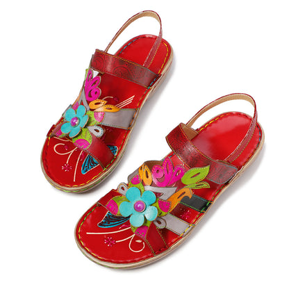 hand-made ultra-soft ultra-comfortable flat shoe