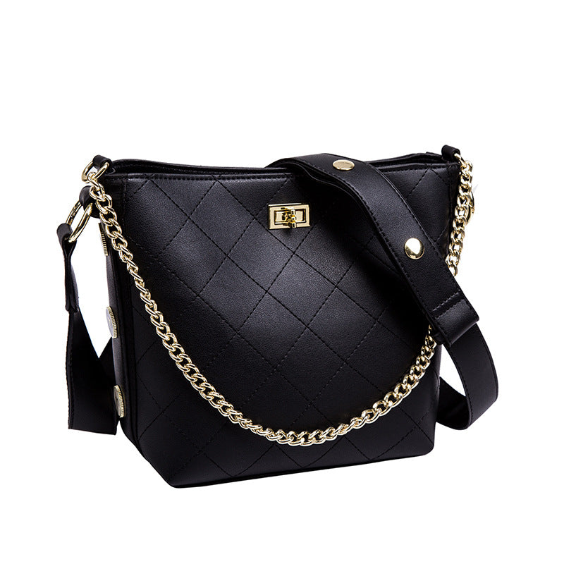 Small breeze bucket shoulder slung handbag