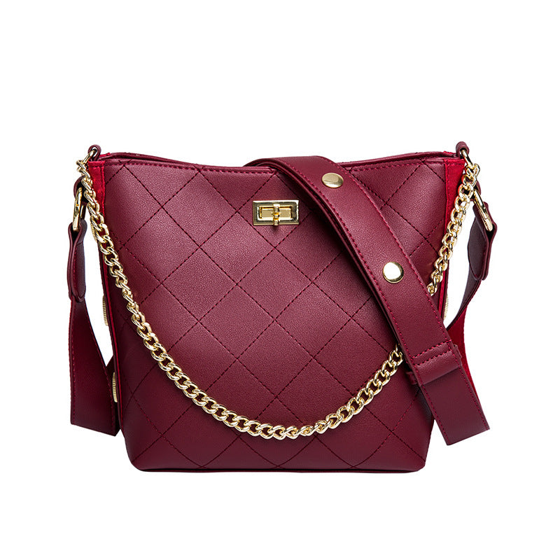 Small breeze bucket shoulder slung handbag