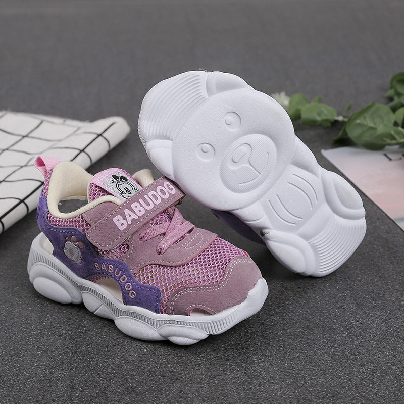 Breathable solid soft soles