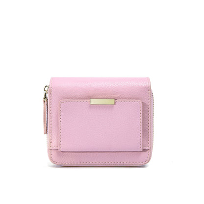 Fashionable and simple card position Leather Wallet