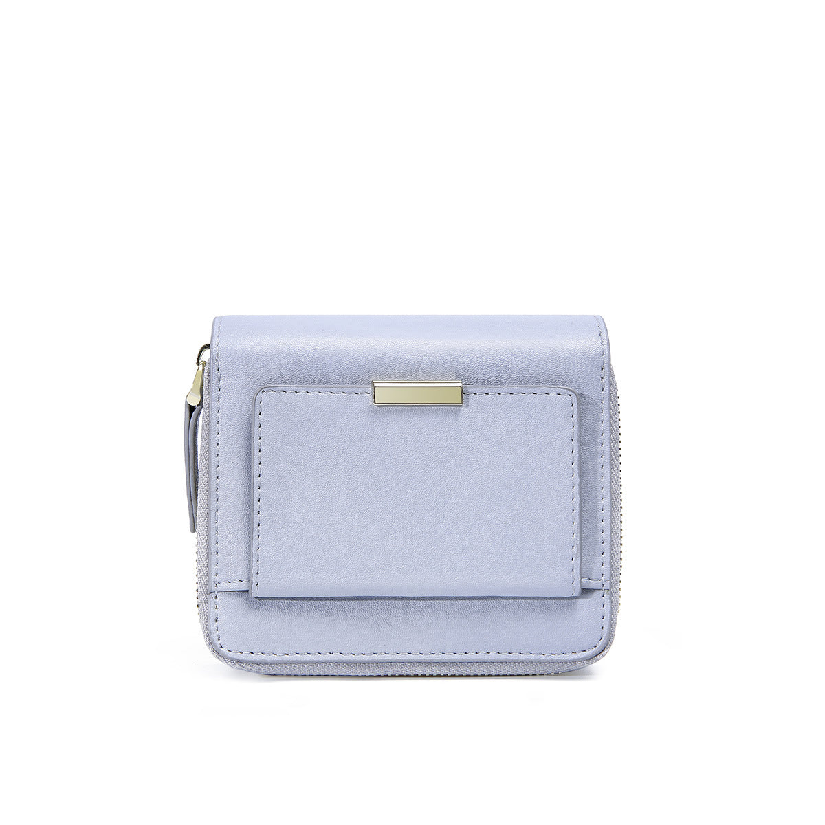 Fashionable and simple card position Leather Wallet