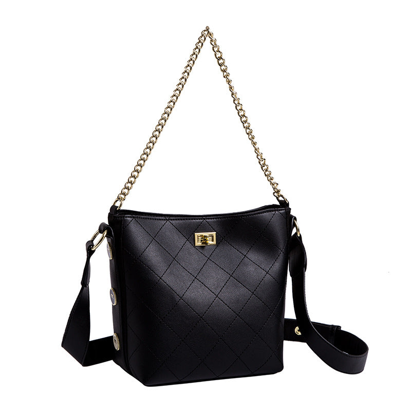 Small breeze bucket shoulder slung handbag