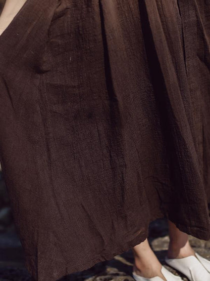 Original Gradient Belted Maxi Dress