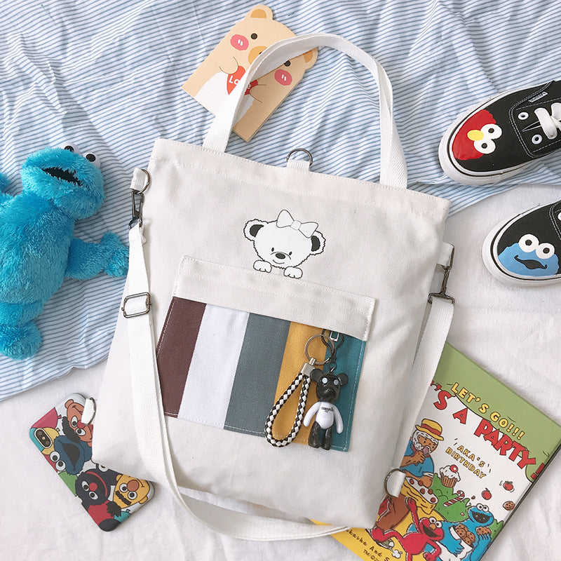 female shoulder bag Canvas bag