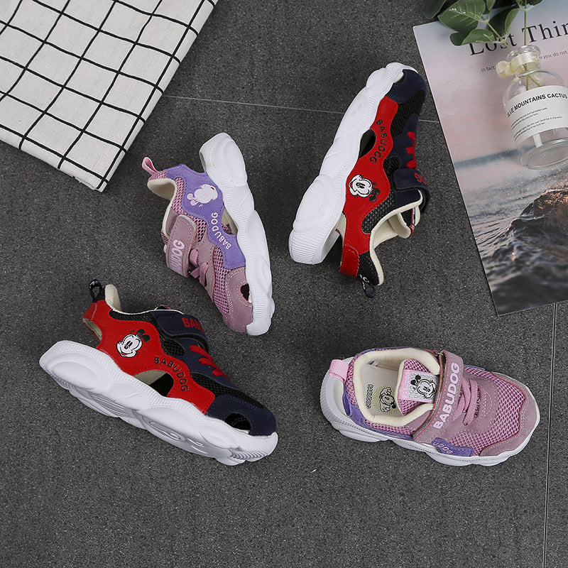 Breathable solid soft soles