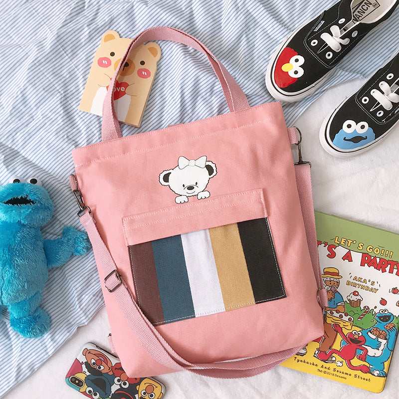 female shoulder bag Canvas bag