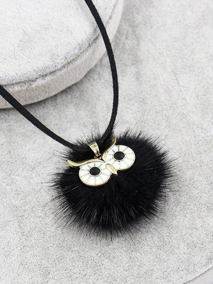 Cute 6 Colors Bohemia Owl Necklaces Accessories