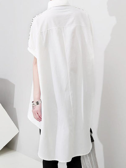 Loose Swallow Tail Shirt