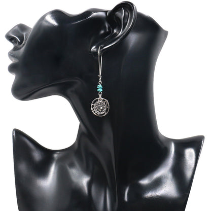 Bohemian retro Earrings Round Earrings