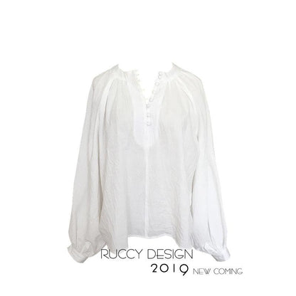 CASUAL PUFF SLEEVE ELEGANT BLOUSES