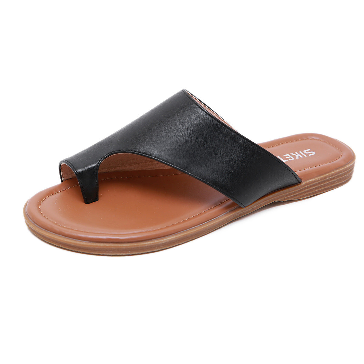 Women Holiday Beach Toe Ring Comfy Flat Casual Sandals
