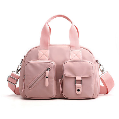 Single shoulder cross bag women's bag 2019 new fashion leisure Women's bag fashionable Oxford cloth bag versatile handbag women's bag
