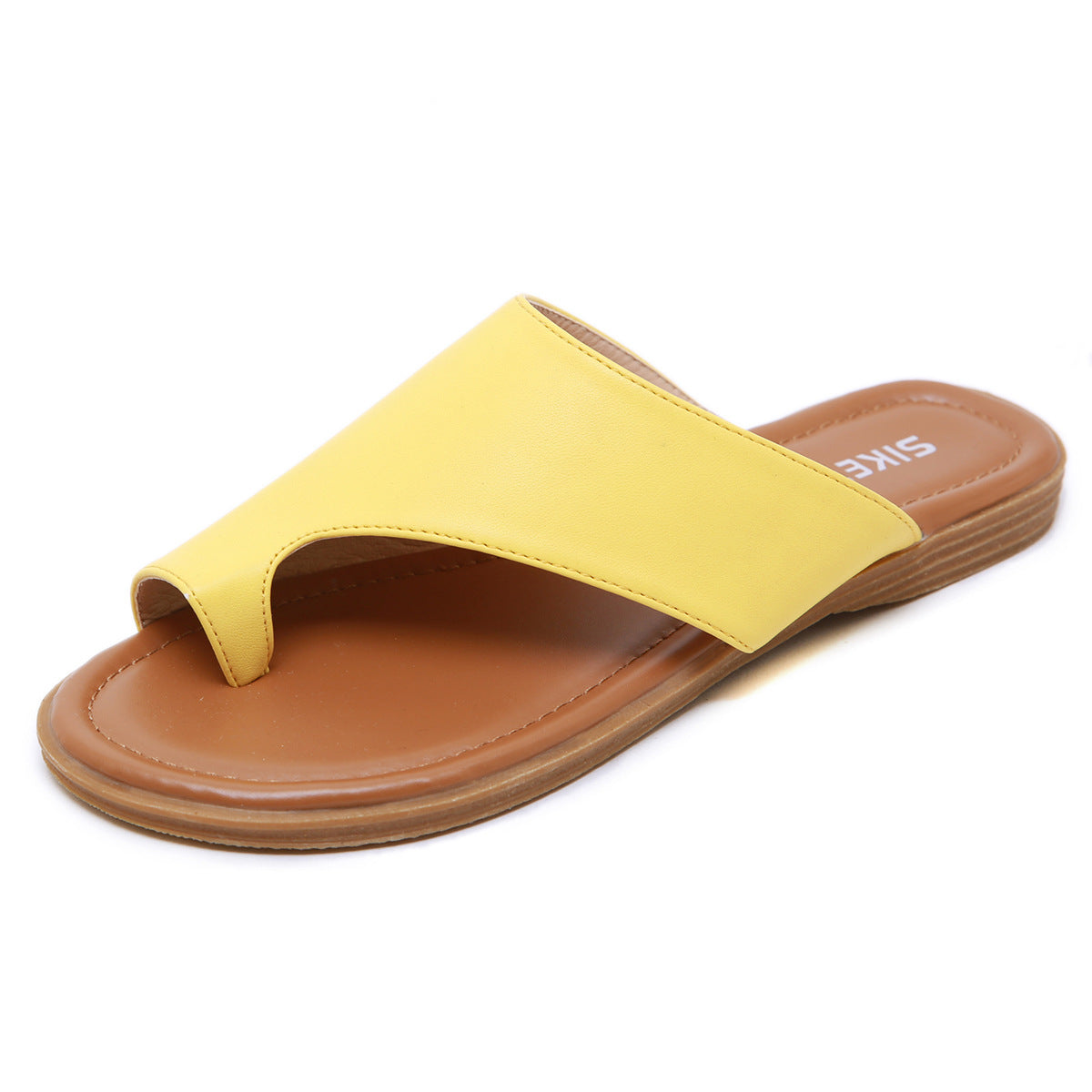Women Holiday Beach Toe Ring Comfy Flat Casual Sandals