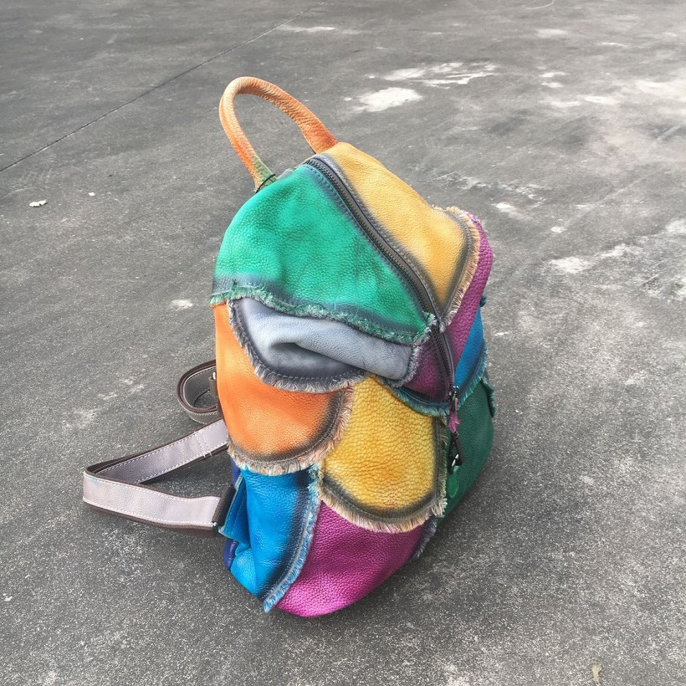 Leather handbag, handbag, handmade shoulder bag