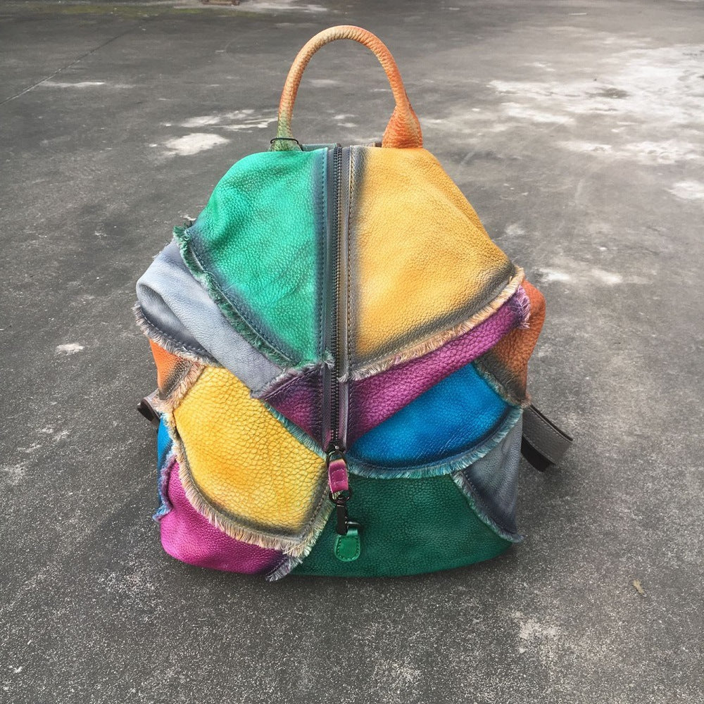 Leather handbag, handbag, handmade shoulder bag