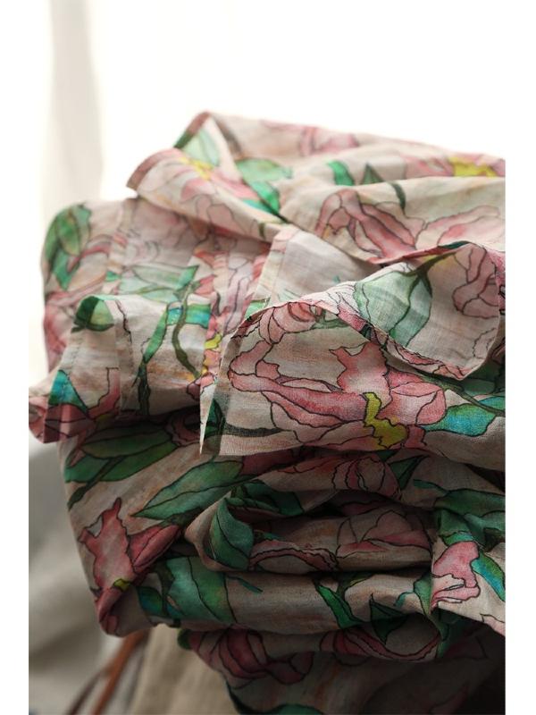 VINTAGE FLORAL PRINTED PLEATED SHORT DRESS