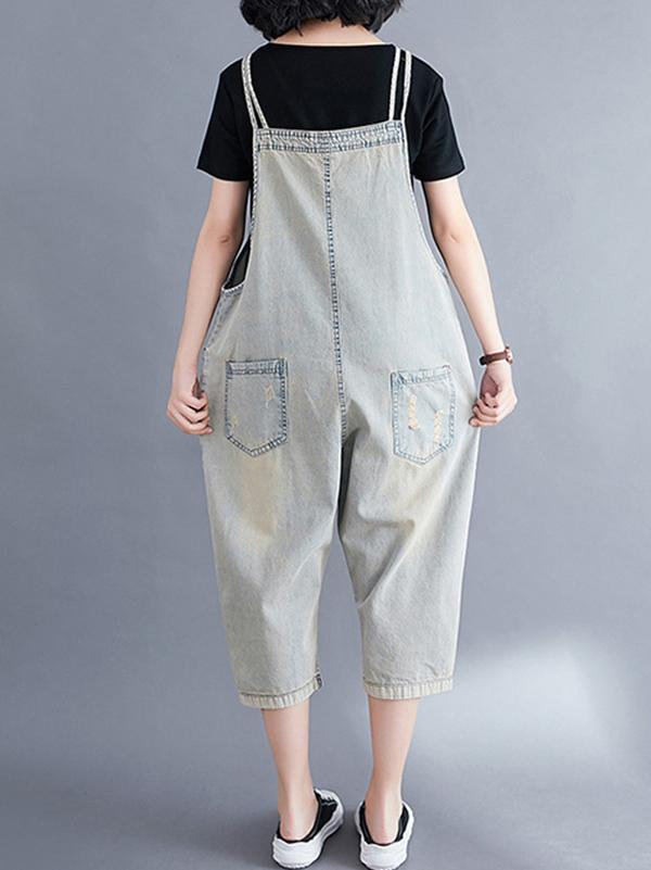 Original Cartoon Print Harem Jumpsuits