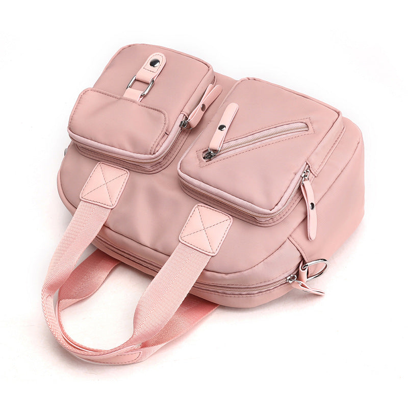 Single shoulder cross bag women's bag 2019 new fashion leisure Women's bag fashionable Oxford cloth bag versatile handbag women's bag