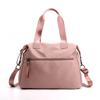 Fashion single shoulder women's bag new large capacity waterproof cloth bag versatile messenger bag simple leisure portable women's bag