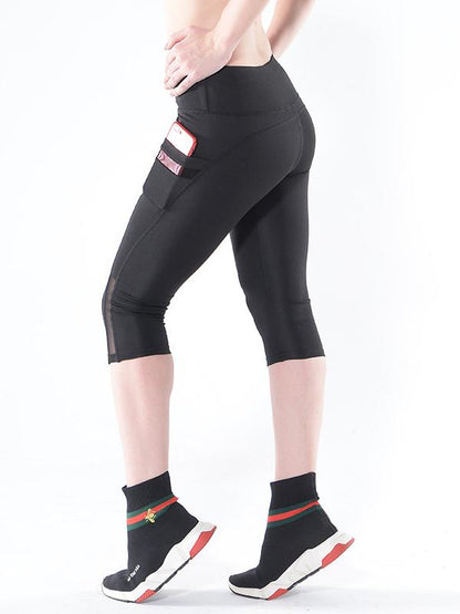 Skiny Mesh Wide Waistband Leggings