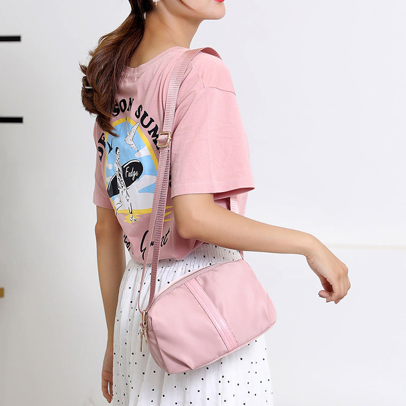 Fashion Korean version trendy shoulder bag women's bag 2019 new versatile simple mobile phone bag Mini waterproof cross bag bag women