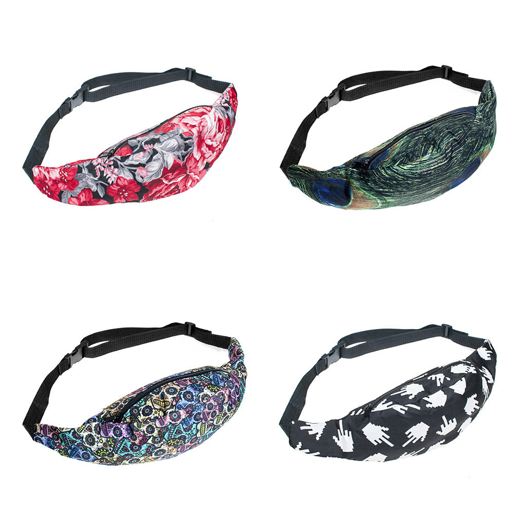 Cartoon bodypack sports storage bag