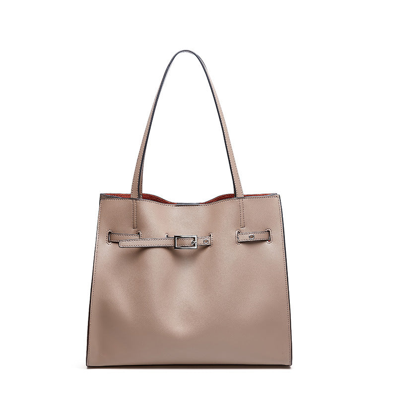 Chaobai handbag simple fashion large capacity sub-bag