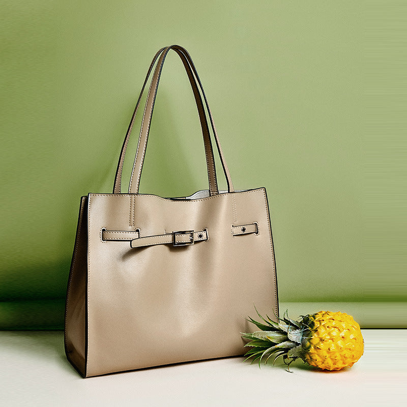 Chaobai handbag simple fashion large capacity sub-bag