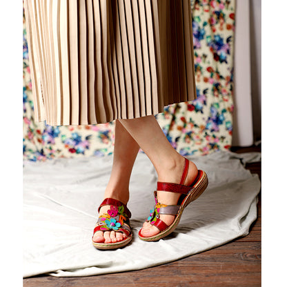 hand-made ultra-soft ultra-comfortable flat shoe