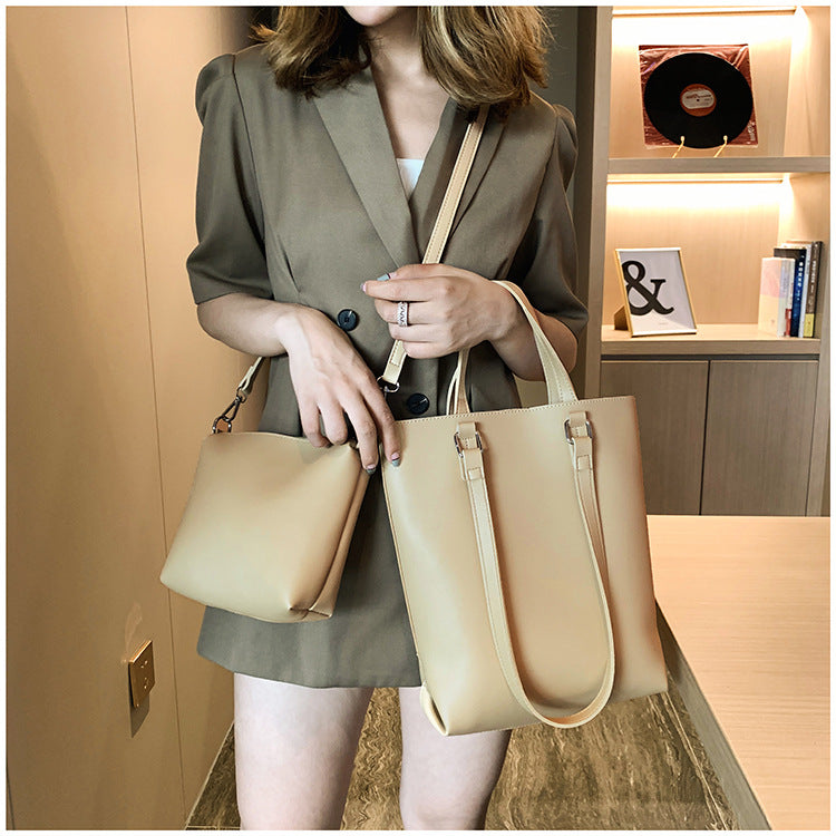 Casual large-capacity child mother shoulder bag