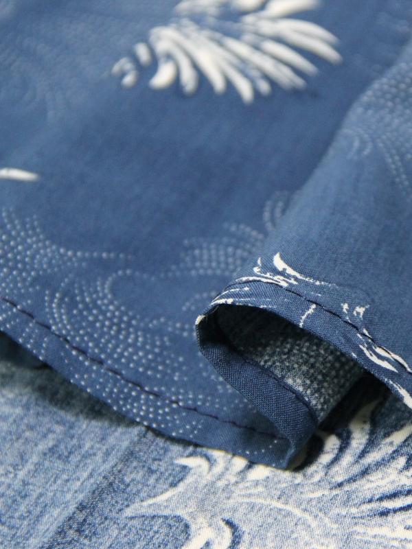 Retro Embroidered Split-joint Denim Dress