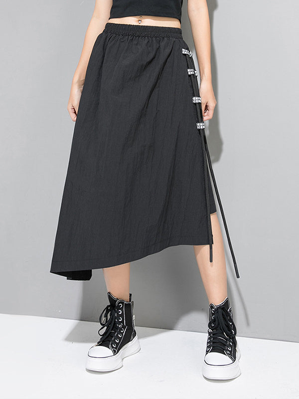 CASUAL A-LINE CROPPED SKIRTS